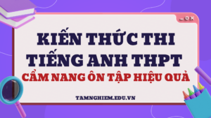Kiến thức thi tiếng Anh THPT: Cẩm nang ôn tập hiệu quả