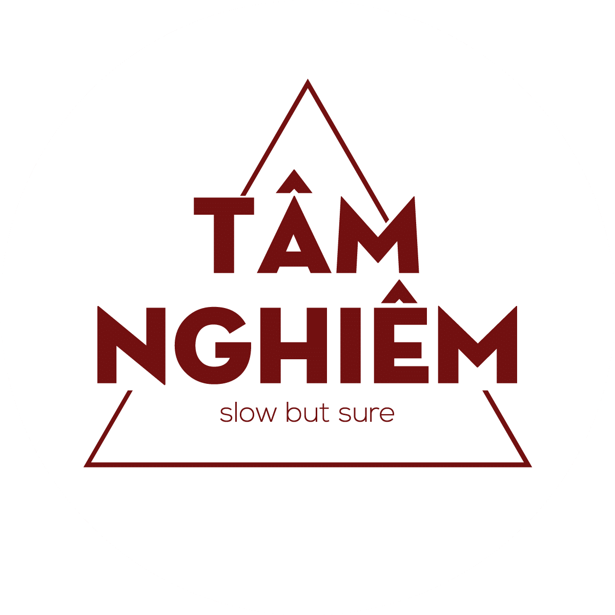logo Tâm Nghiêm (chữ đỏ)